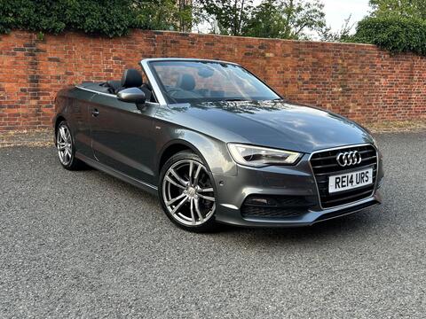 Audi A3 Cabriolet Convertible 1.8 TFSI S line S Tronic Euro 6 (s/s) 2dr