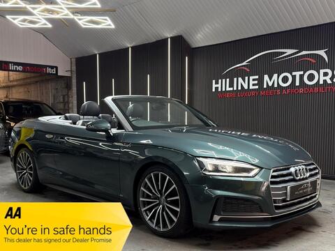 Audi A5 Cabriolet Convertible 2.0 TDI 40 S line S Tronic Euro 6 (s/s) 2dr
