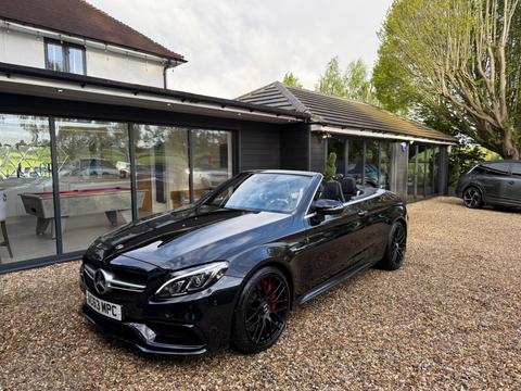 Mercedes-Benz C Class Convertible 4.0 C63 V8 BiTurbo AMG S (Premium) Cabriolet SpdS MCT Euro 6 (s/s) 2dr