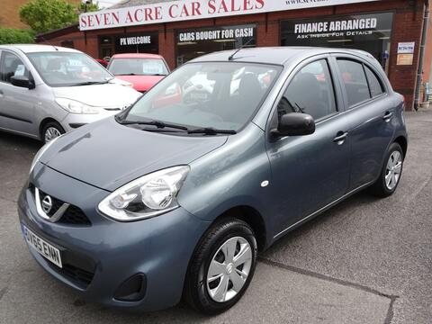 Nissan Micra Hatchback 1.2 Visia Euro 6 5dr