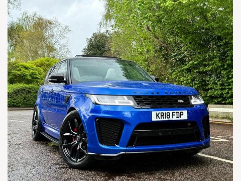 Land Rover Range Rover Sport SUV 5.0 P575 V8 SVR Auto 4WD Euro 6 (s/s) 5dr