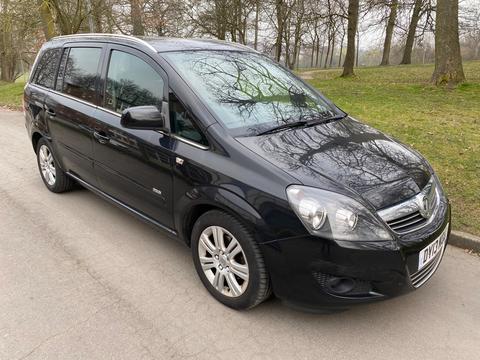 Vauxhall Zafira MPV 1.8 16V Design Euro 5 5dr