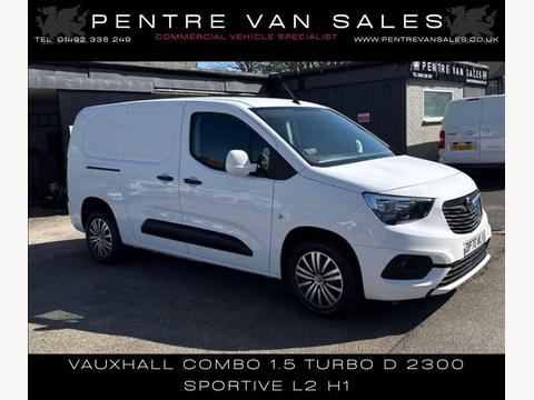 Vauxhall Combo Panel Van 1.5 Turbo D 2300 Sportive L2 H1 Euro 6 4dr