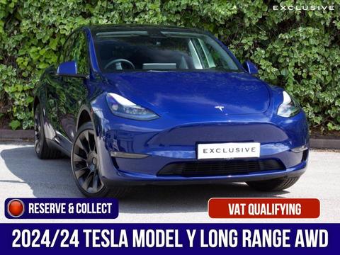 Tesla Model Y SUV (Dual Motor) Long Range Auto 4WDE 5dr