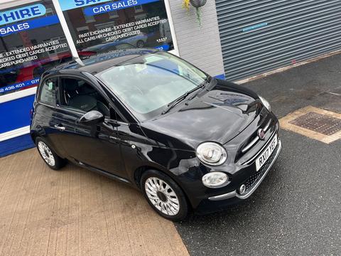 Fiat 500 Hatchback 1.2 Lounge Euro 6 (s/s) 3dr