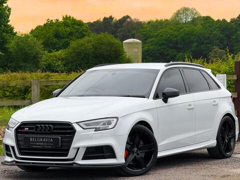 Audi S3 Hatchback 2.0 TFSI Black Edition Sportback S Tronic quattro Euro 6 (s/s) 5dr