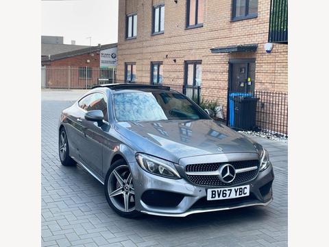 Mercedes-Benz C Class Coupe 2.1 C220d AMG Line (Premium) G-Tronic+ Euro 6 (s/s) 2dr