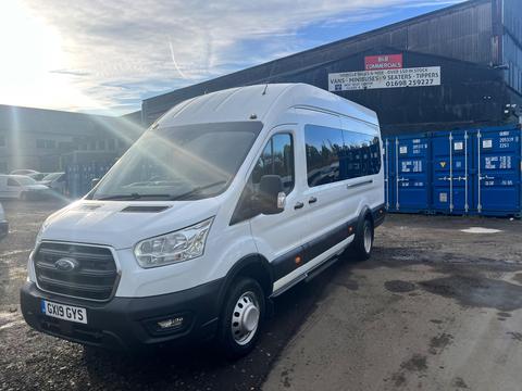 Ford Transit Minibus 2.0 460 EcoBlue Trend RWD L4 H3 Euro 6 (s/s) 5dr (17 Seat, DRW)