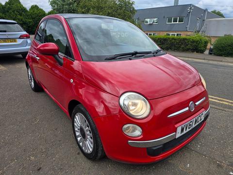 Fiat 500 Hatchback 1.2 Lounge Euro 5 (s/s) 3dr
