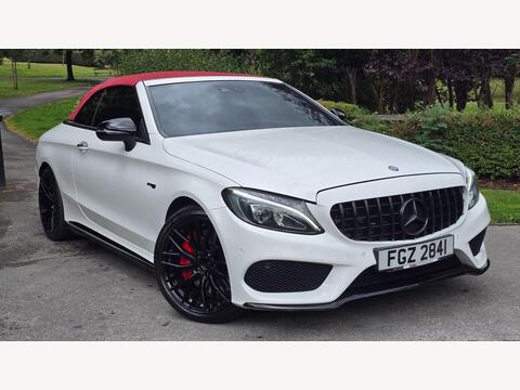Mercedes-Benz C Class Convertible 3.0 C43 V6 AMG Cabriolet G-Tronic+ 4MATIC Euro 6 (s/s) 2dr