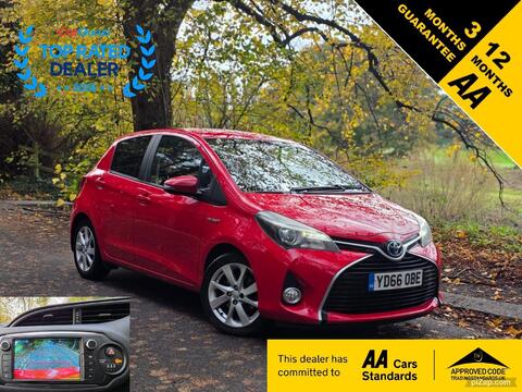Toyota Yaris Hatchback 1.5 VVT-h Excel E-CVT Euro 6 5dr (15in Alloy)