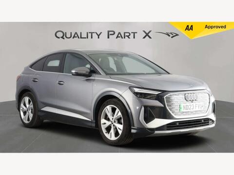 Audi Q4 e-tron SUV 40 S line Sportback Auto 5dr 82kWh