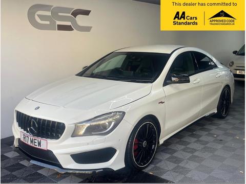 Mercedes-Benz CLA Saloon 2.0 CLA45 AMG Coupe SpdS DCT 4MATIC Euro 6 (s/s) 4dr