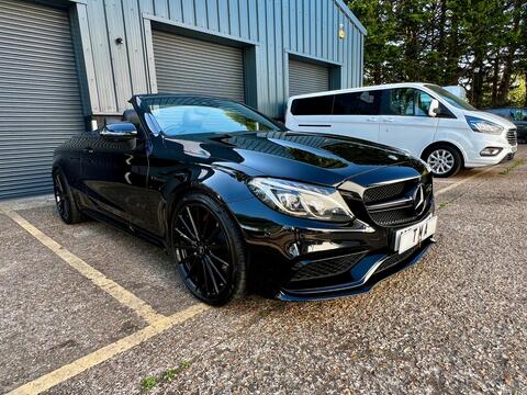 Mercedes-Benz C Class Convertible 4.0 C63 V8 BiTurbo AMG (Premium) Cabriolet SpdS MCT Euro 6 (s/s) 2dr