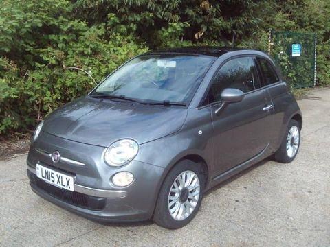 Fiat 500 Hatchback 1.2 Lounge Dualogic Euro 6 (s/s) 3dr