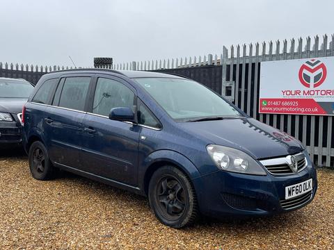Vauxhall Zafira MPV 1.7 CDTi ecoFLEX Exclusiv Euro 5 5dr