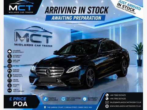 Mercedes-Benz E Class Saloon 2.0 E220d AMG Line (Premium Plus) G-Tronic+ Euro 6 (s/s) 4dr