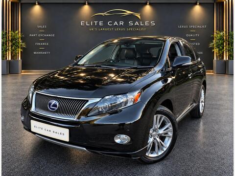 Lexus RX SUV 3.5 450h V6 Advance CVT 4WD Euro 5 (s/s) 5dr (Pan Roof)