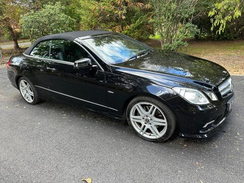 Mercedes-Benz E Class Convertible 1.8 E200 BlueEfficiency Sport Edition 125 Cabriolet G-Tronic+ Euro 5 (s/s) 2dr