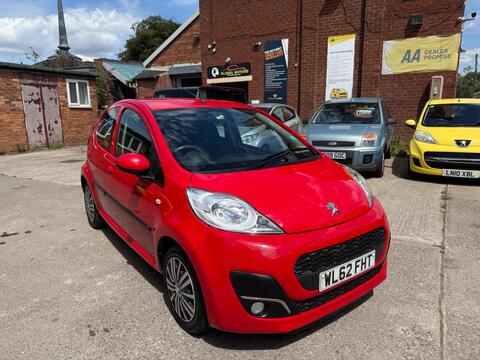 Peugeot 107 Hatchback 1.0 12V Active 2 Tronic Euro 5 5dr