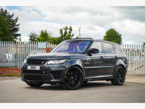 Land Rover Range Rover Sport SUV 5.0 V8 SVR Auto 4WD Euro 6 (s/s) 5dr