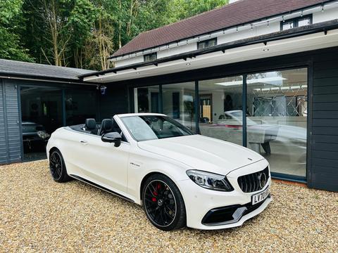Mercedes-Benz C Class Convertible 4.0 C63 V8 BiTurbo AMG S (Premium Plus) Cabriolet SpdS MCT Euro 6 (s/s) 2dr