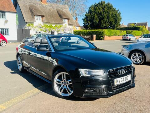 Audi A5 Cabriolet Convertible 2.0 TDI S line Multitronic Euro 5 (s/s) 2dr