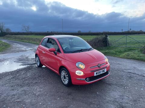 Fiat 500 Hatchback 1.2 Lounge Euro 6 (s/s) 3dr