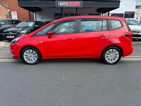 Vauxhall Zafira Tourer MPV 1.4i Turbo Design Euro 6 5dr