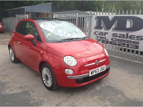 Fiat 500 Hatchback 1.2 Lounge Euro 6 (s/s) 3dr