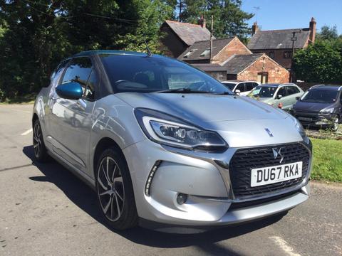 DS AUTOMOBILES DS 3 CABRIO Convertible 1.6 BlueHDi Prestige Cabriolet Euro 6 (s/s) 2dr