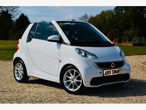 Smart fortwo Convertible 1.0 MHD Passion Cabriolet SoftTouch Euro 5 (s/s) 2dr