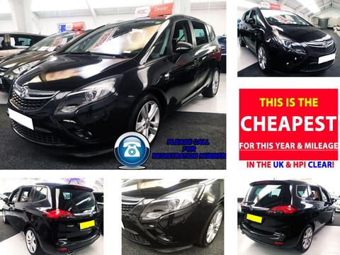 Vauxhall Zafira Tourer MPV 2.0 CDTi SRi Auto Euro 5 5dr