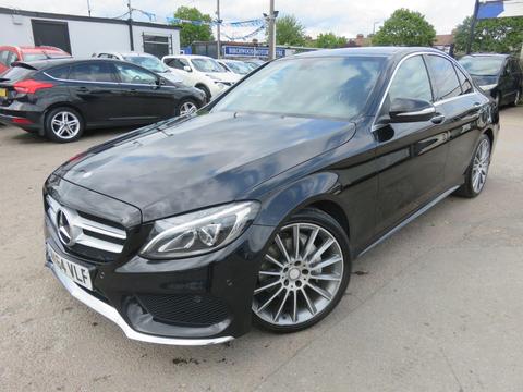Mercedes-Benz C Class Saloon 2.1 C220 BlueTEC AMG Line (Premium) G-Tronic+ Euro 6 (s/s) 4dr