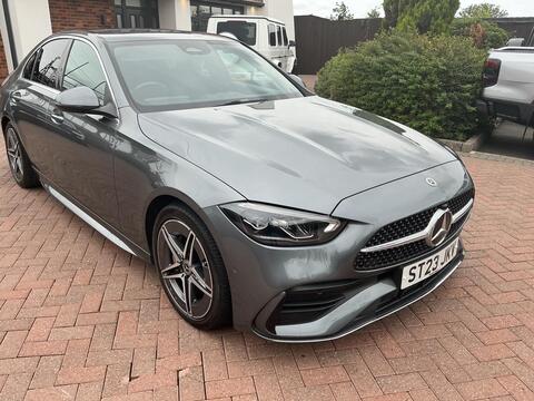Mercedes-Benz C Class Saloon 2.0 C220dh MHEV AMG Line G-Tronic+ Euro 6 (s/s) 4dr