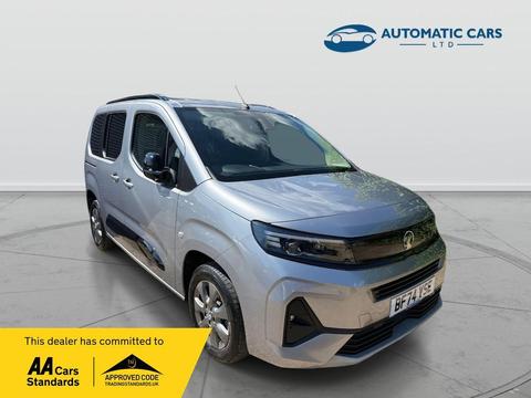 Vauxhall Combo Life Electric MPV 52kWh Ultimate Auto 5dr (7.4kW Charger)
