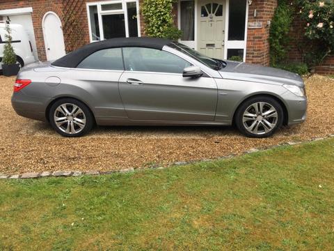 Mercedes-Benz E Class Convertible 2.1 E220 CDI BlueEfficiency SE Edition 125 Cabriolet G-Tronic+ Euro 5 (s/s) 2dr