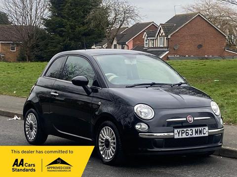 Fiat 500 Hatchback 1.2 Lounge Euro 6 (s/s) 3dr