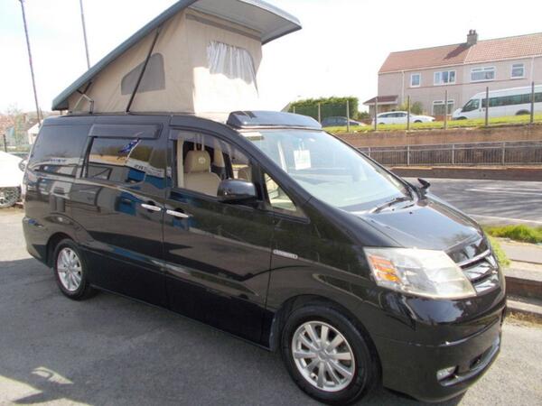Used Toyota Alphard Hybrid Eco Camper Motorhomes for sale | AutoTrader ...