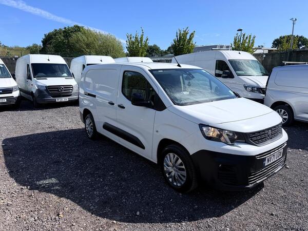 2022 Peugeot Partner 1.5 BlueHDi 850 Professional Premium + Long Crew Van Double Cab 6dr Diesel Manual LWB Euro 6 (s/s) (100 bhp)