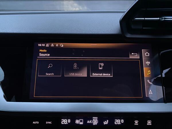 2020 Audi A3 1.5 TFSI 35 Sport Sportback S Tronic Euro 6 (s/s) 5dr