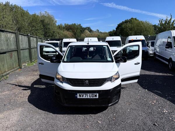 2022 Peugeot Partner 1.5 BlueHDi 850 Professional Premium + Long Crew Van Double Cab 6dr Diesel Manual LWB Euro 6 (s/s) (100 bhp)