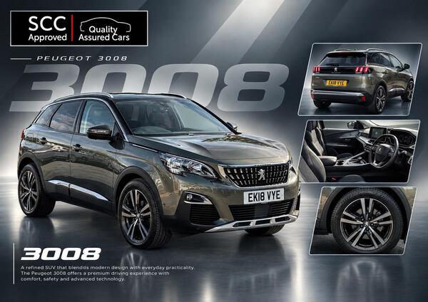 2018 Peugeot 3008 1.2 PureTech Allure EAT Euro 6 (s/s) 5dr