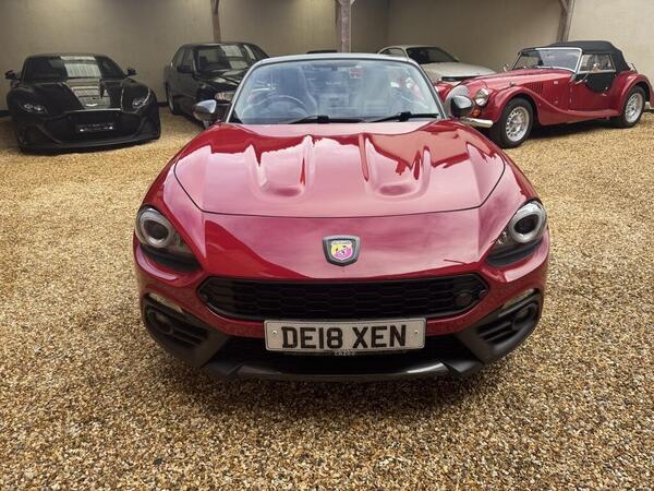 Abarth 124 Spider view 2