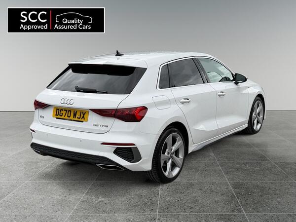 2020 Audi A3 1.5 TFSI 35 S line Sportback Euro 6 (s/s) 5dr