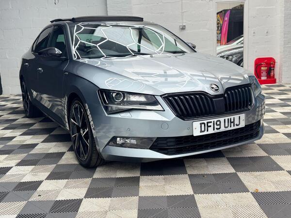 Skoda Superb view 2