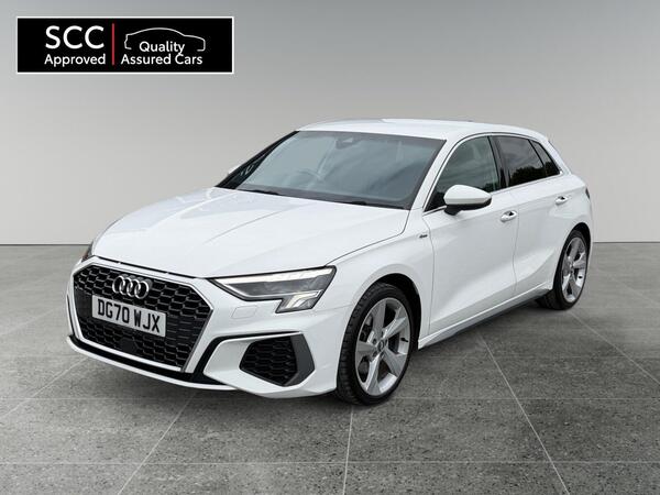 2020 Audi A3 1.5 TFSI 35 S line Sportback Euro 6 (s/s) 5dr