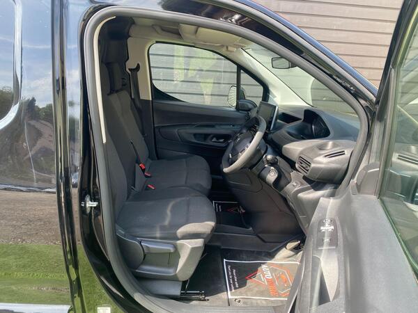 2023 Peugeot Partner 1.5 BlueHDi 1000 Asphalt Premium + Standard Panel Van SWB Euro 6 (s/s) 5dr