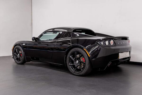 Tesla Roadster view 4