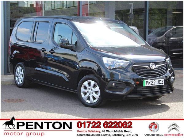 Used Black Vauxhall Combo-E Life Cars For Sale